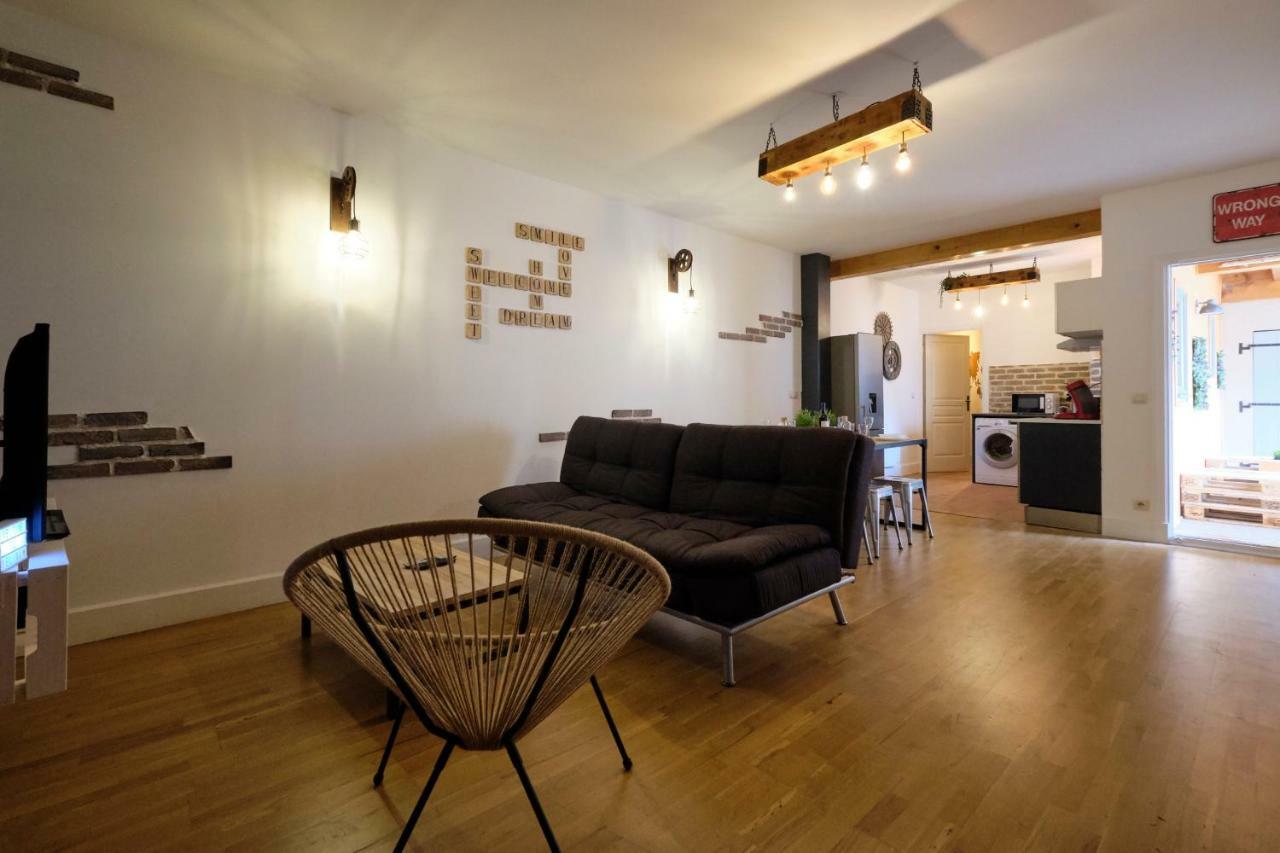 Melina - Appartement Dans Les Remparts De La Bastide Avec Parking Et Terrasse Carcassonne Zewnętrze zdjęcie