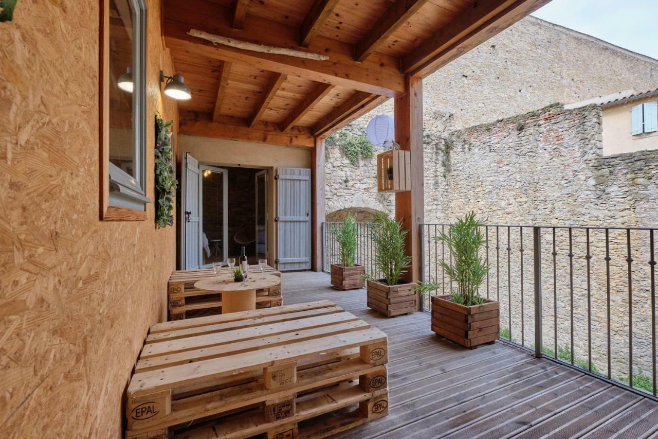 Melina - Appartement Dans Les Remparts De La Bastide Avec Parking Et Terrasse Carcassonne Zewnętrze zdjęcie